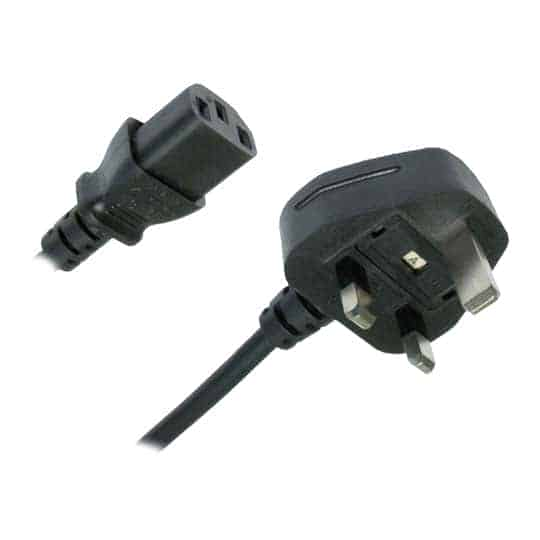 (image for) Intel NUC Power AC Cable C13 Kettle Lead 0.6M UK Plug